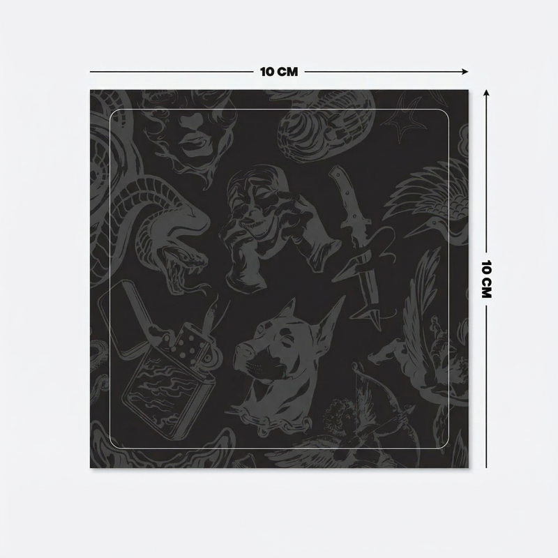 Custom Medium Tattoo (10 cm X 10cm)